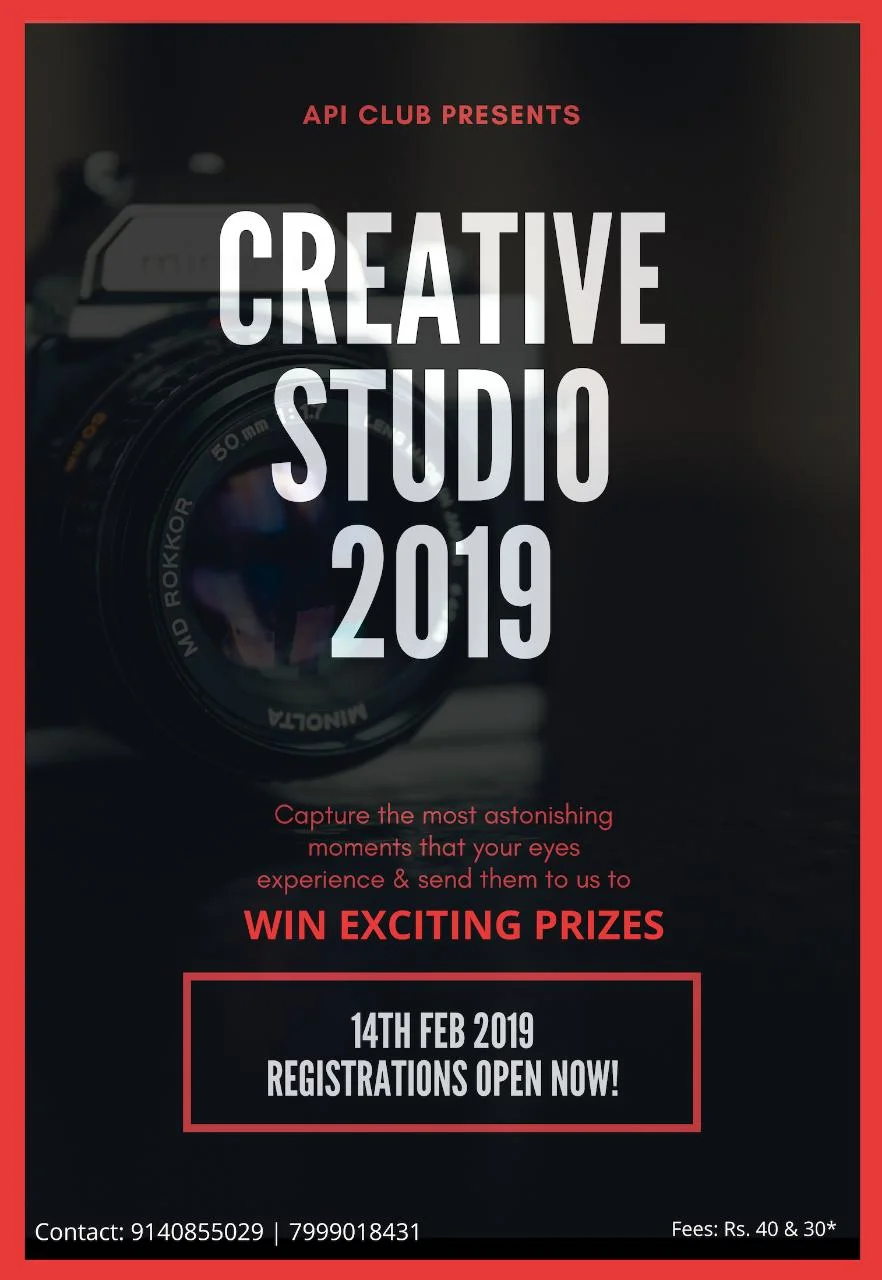 Creative Studio 2019 by API Club