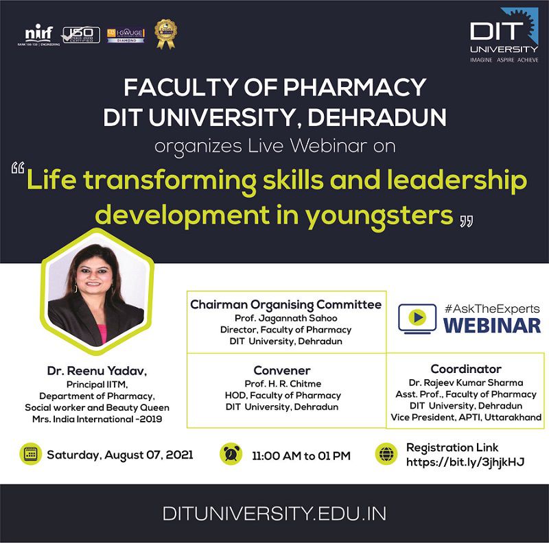 Webinar: Life transforming skills and leadership development in youngsters