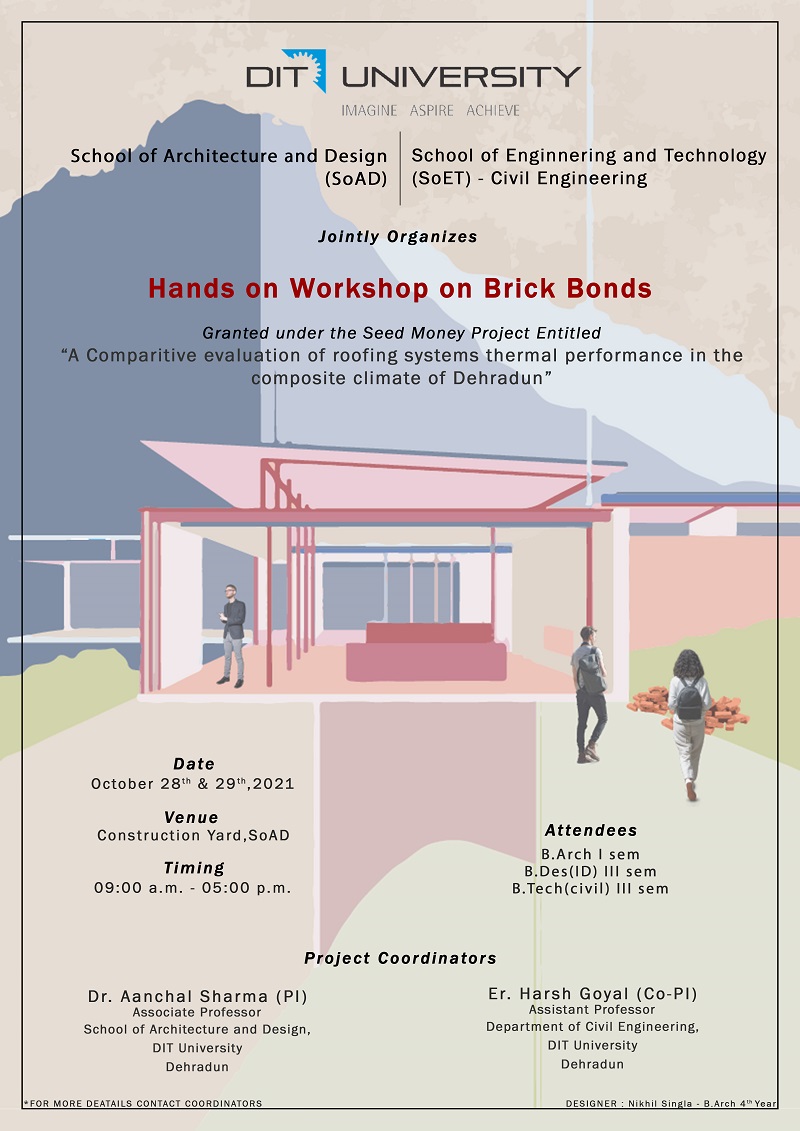 Brick Bond Workshop 28th and 29th October 2021 by Architecture & Civil Department