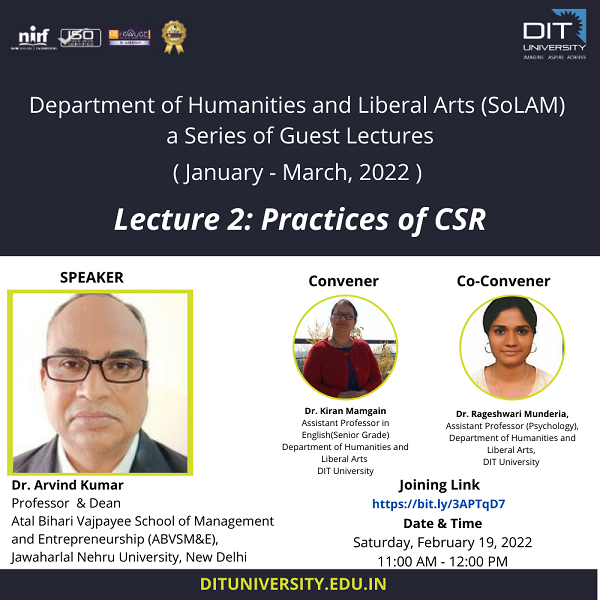 Lecture 2: Practices of CSR
