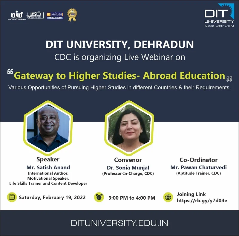 Gateway of Higher Studies- Abroad Education