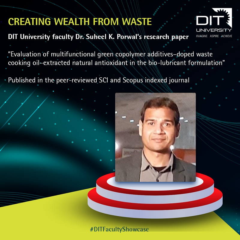 Dr. Susheel K. Porwal's research paper publish in the Scopus indexed journal
