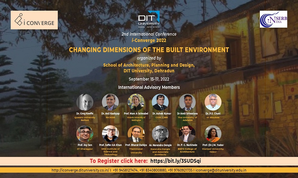 I-Converge 2022: Changing Dimensions of the Built Environment