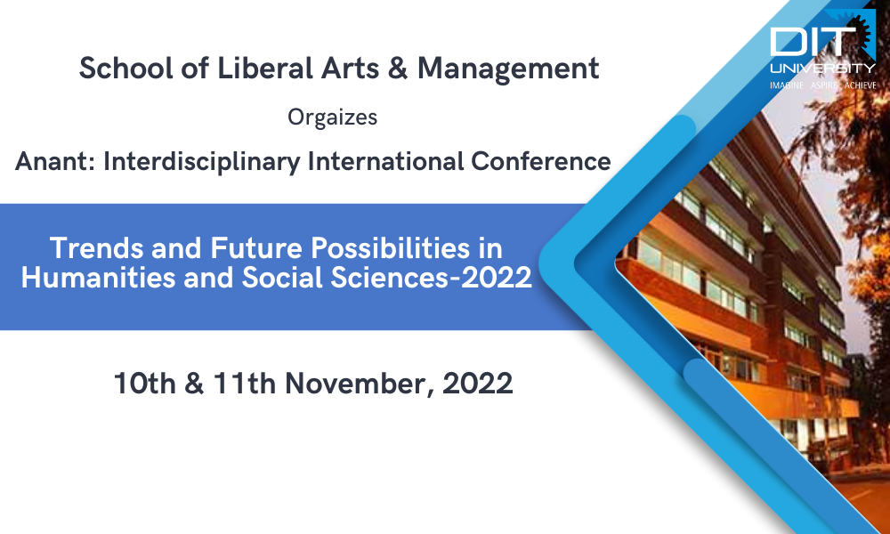 Anant: Interdisciplinary International conference
