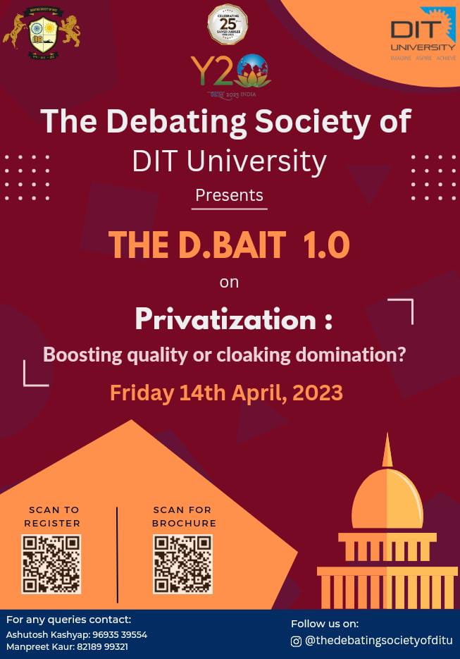 Inter-University Debate Competition - THE CLASH OF CERTITUDE