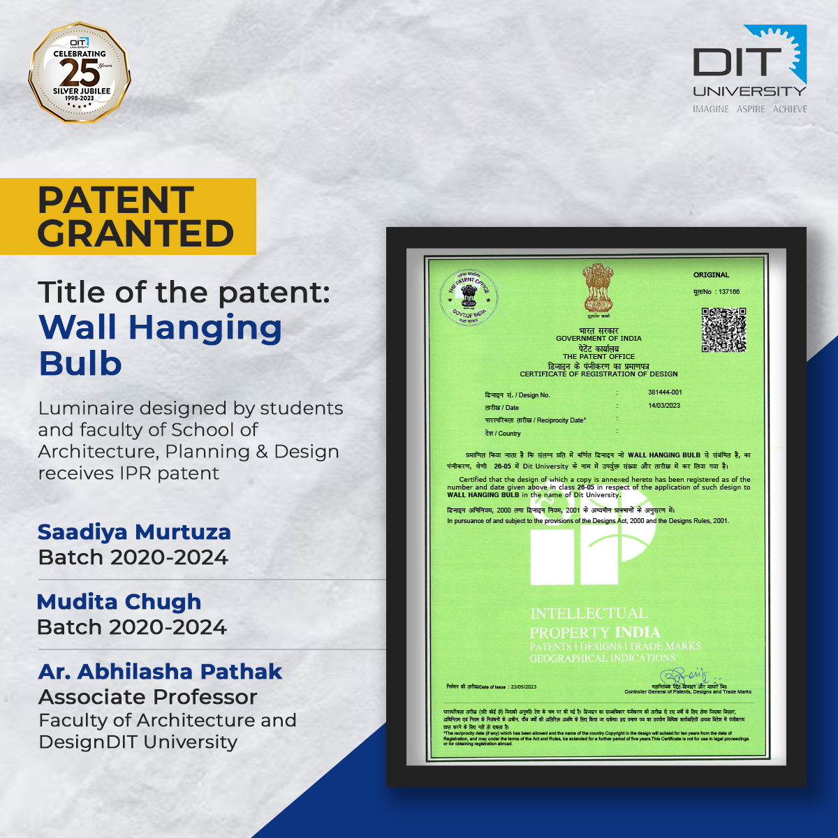 IPR Patent of SOAPD