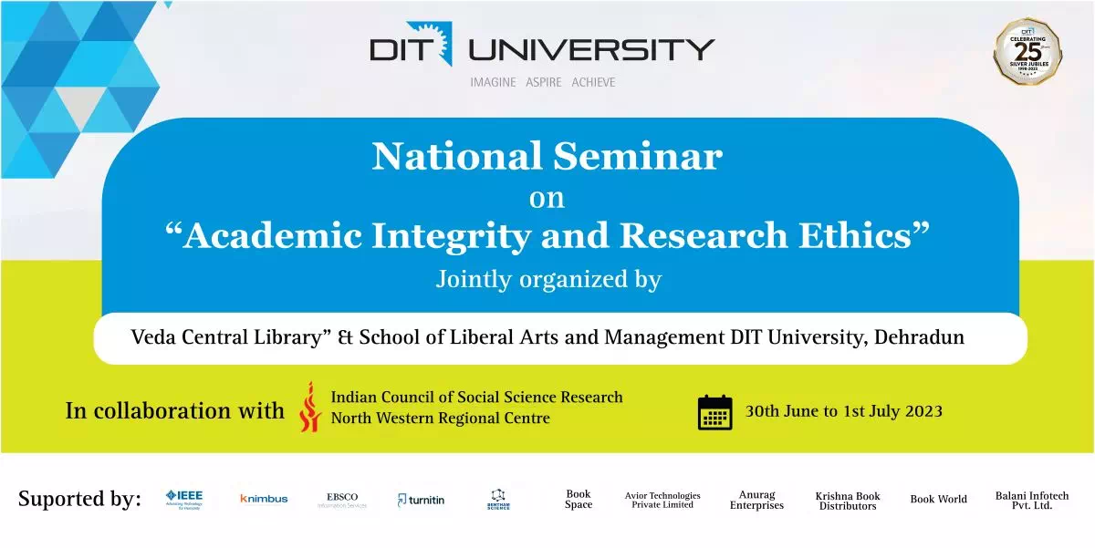National Seminar on "Academic Integrity and Research Ethics"- 30th June to 1st July 2023