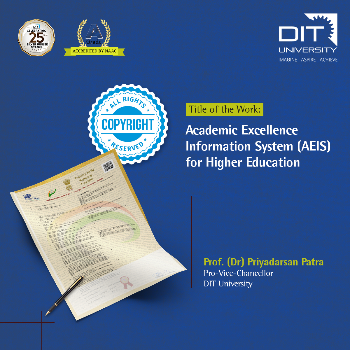 ACADEMIC EXCELLENCE INFORMATION SYSTEM (AEIS) FOR HIGHER EDUCATION