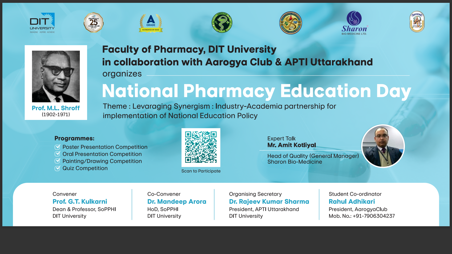 National Pharmacy Education day - 6th March 2024