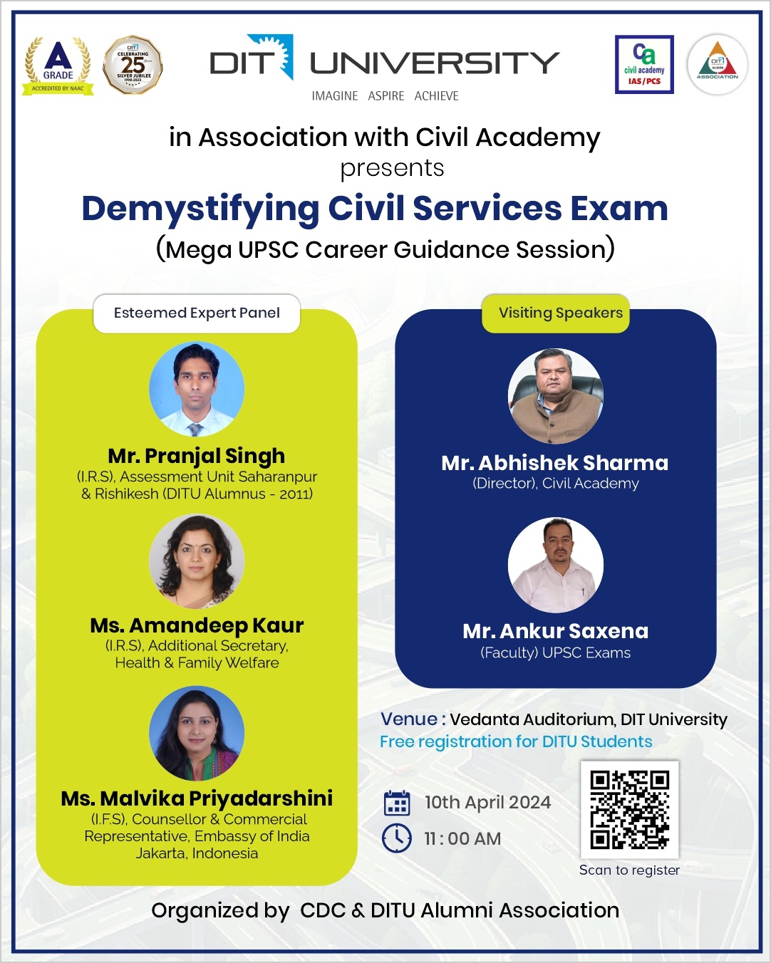 Demystifying Civil Services Exams Mega Career Guidance Sessions 10.4.24