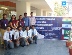Cloud Security Alliance International information security Summit 2016 was organized by the Department of IT 