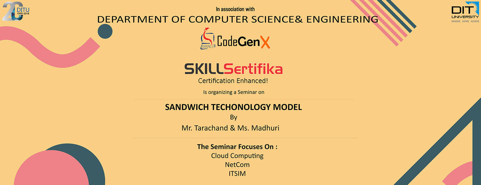 Seminar on "Sandwich Technology Model" by SKILLSertfika