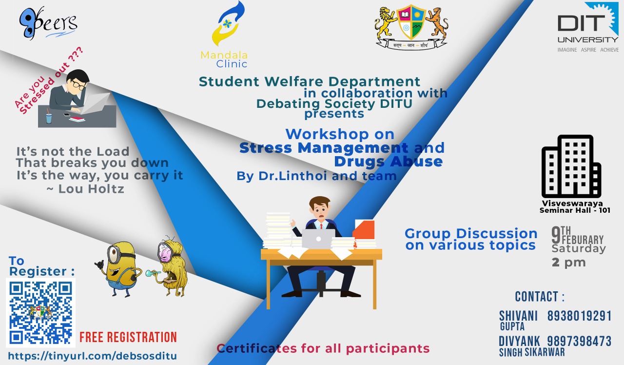 Workshop on Stress Management and Drugs Abuse