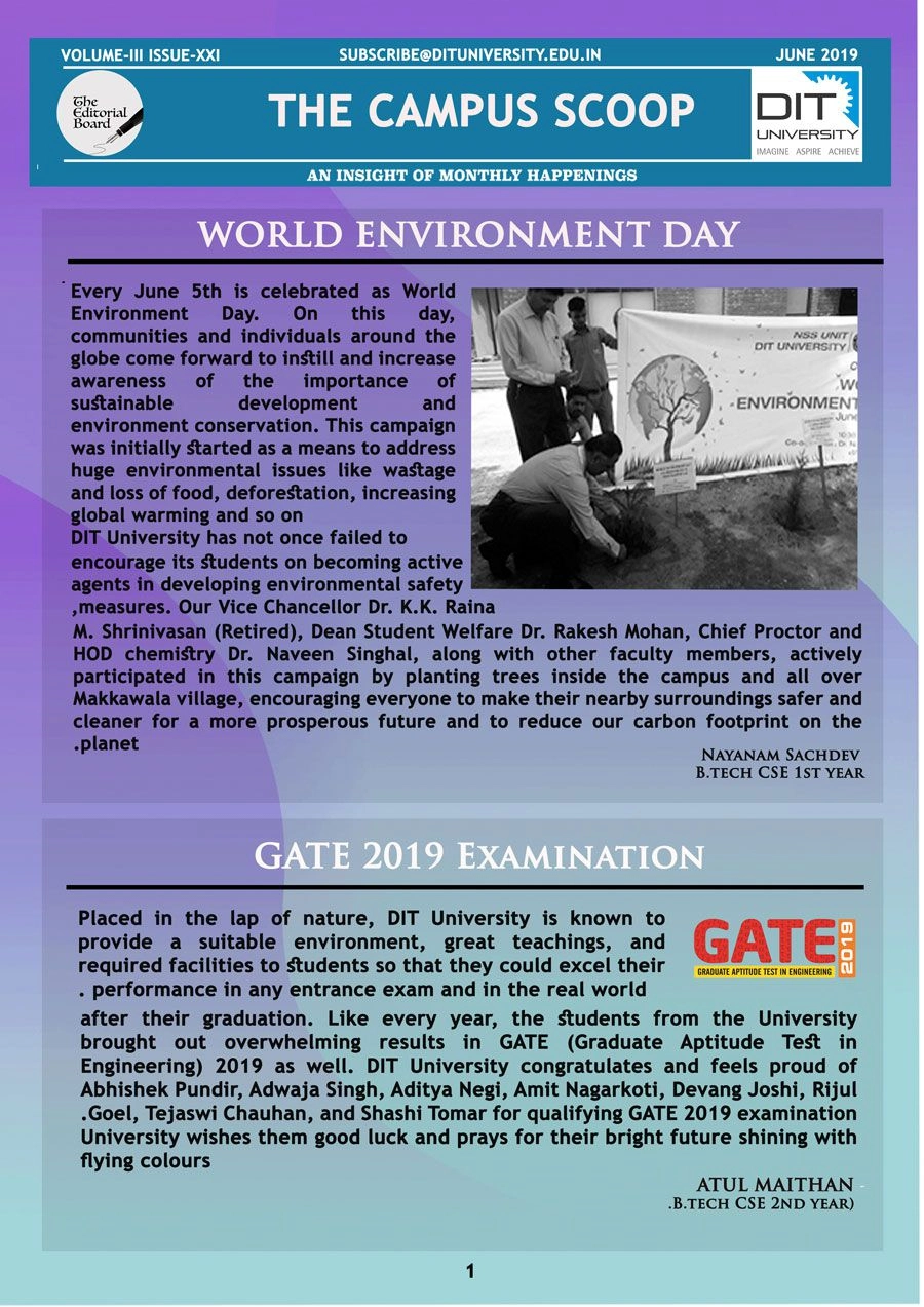 The Campus Scoop - June 2019 Edition